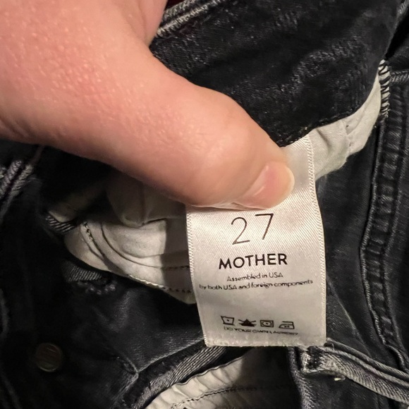 MOTHER UNDONE HEM LOOKER ANKLE in stealing shadows - Picture 11 of 16